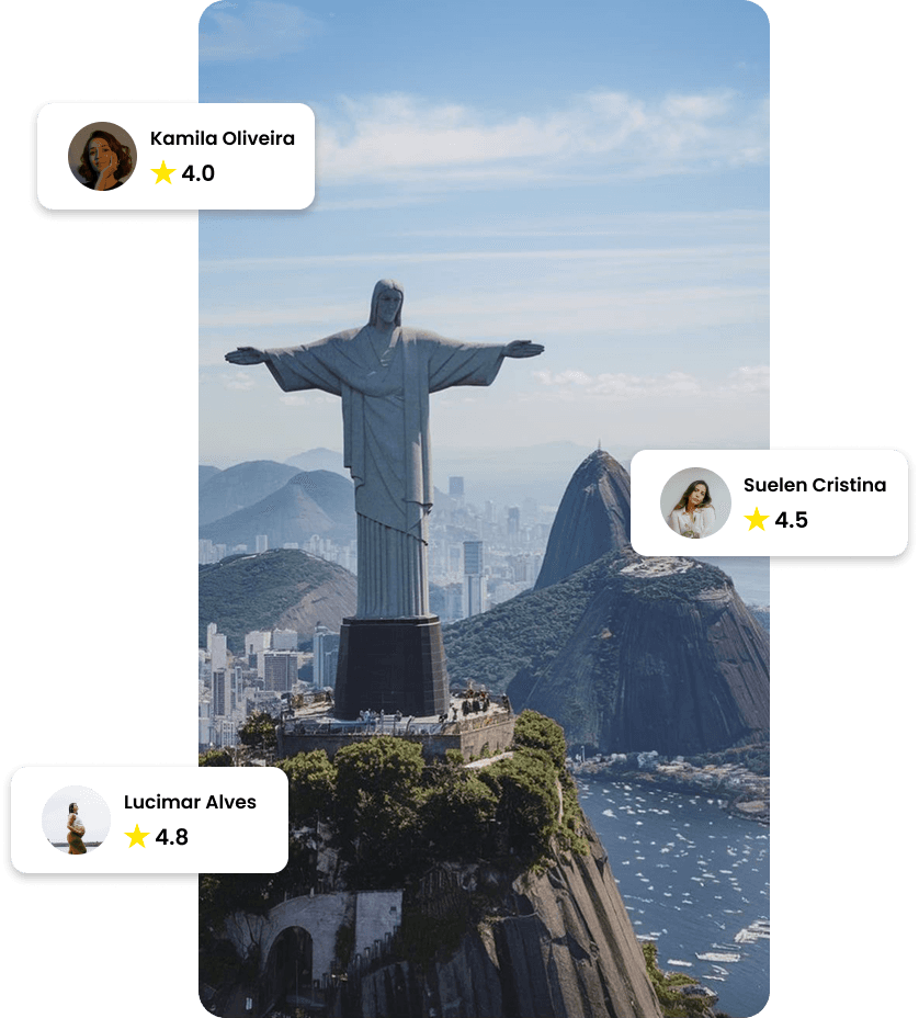 Avaliações de clientes